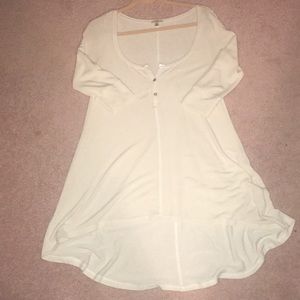 Ecoté Cream Tunic Sweater